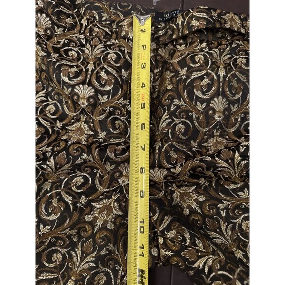 Identity By Lord & Taylor Brocade Pants Size 10 - Picture 6 of 7
